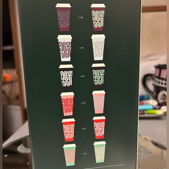 Multi Starbucks Candy Cane Colour Chamging Hot Cups - Picture 6 of 7